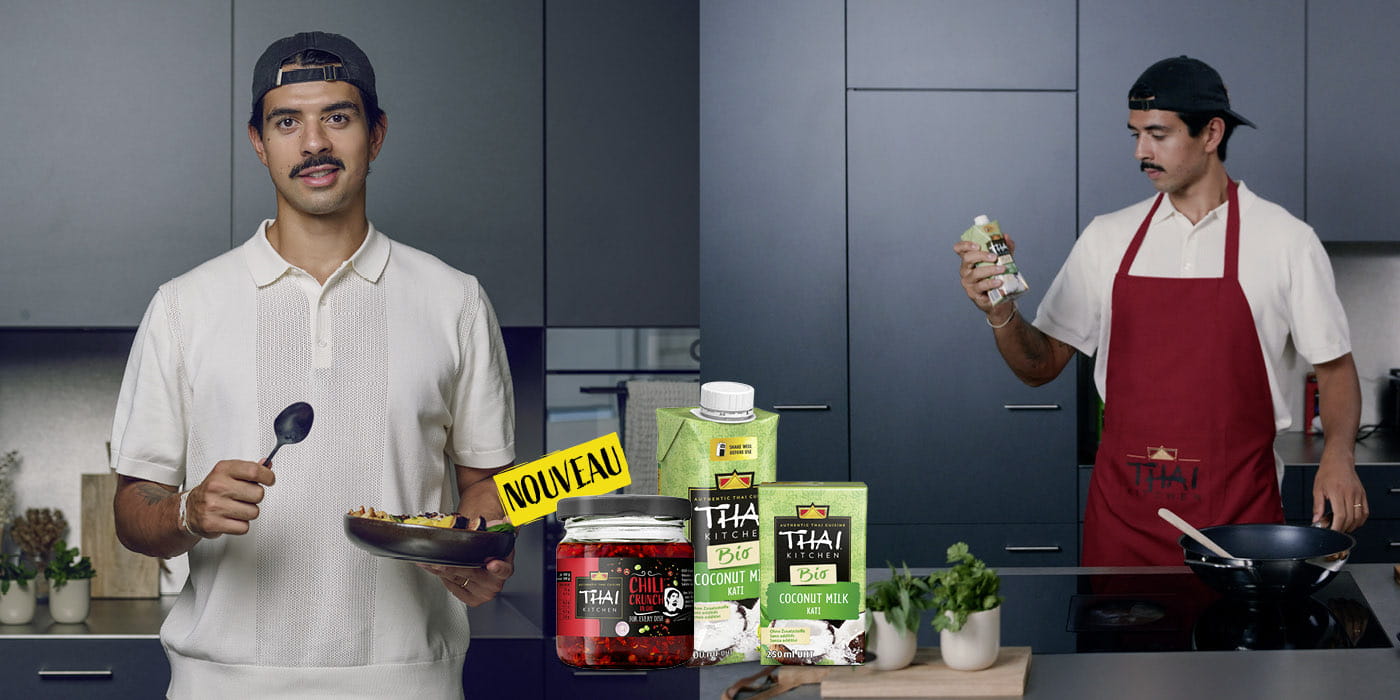 DISCOVER THE CRUNCH AND THE CREAMINESS <br/>AVEC THAI KITCHEN