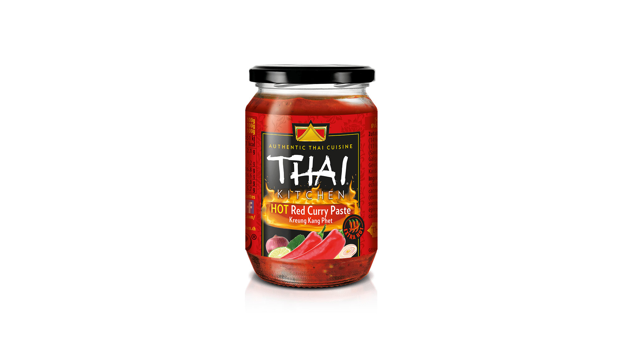 Hot Rote Curry Paste Pac