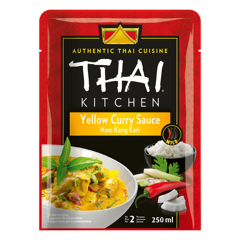 Gelbe Curry Kochsauce