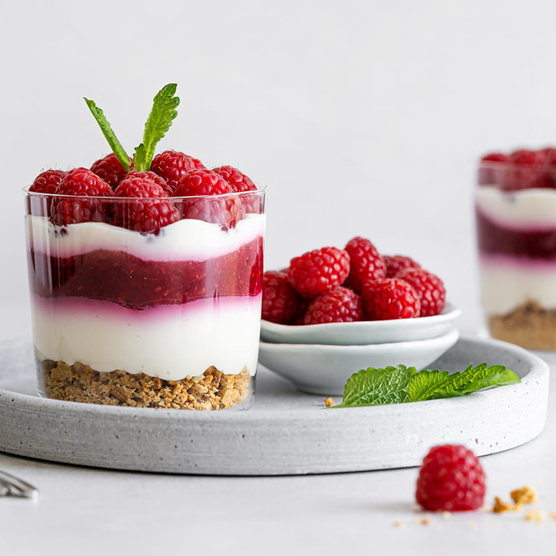 Songe à la framboise et coco