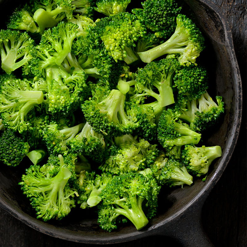 Brokkoli mit süsser Chilisauce