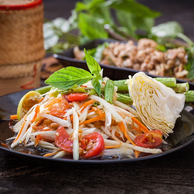 Frischer Gemüsesalat