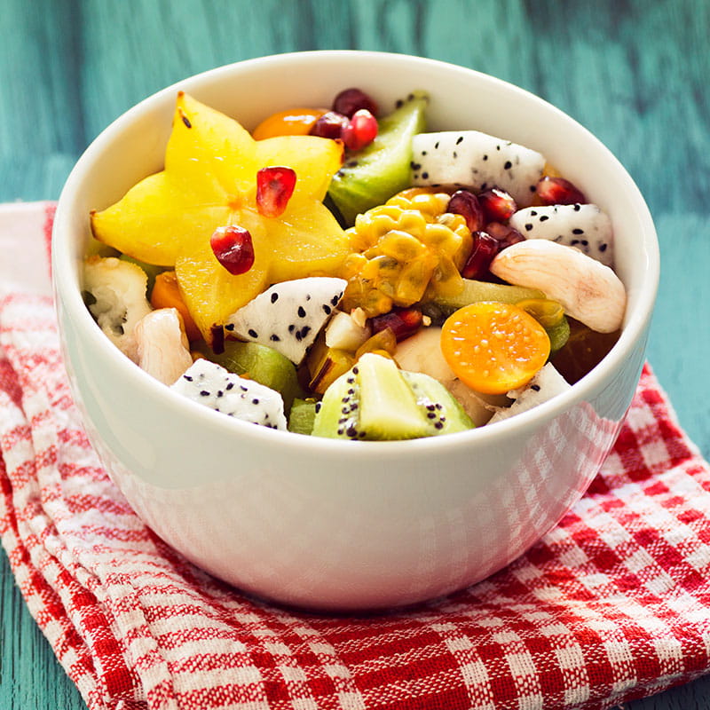 Macédoine de fruits à la Bangkok