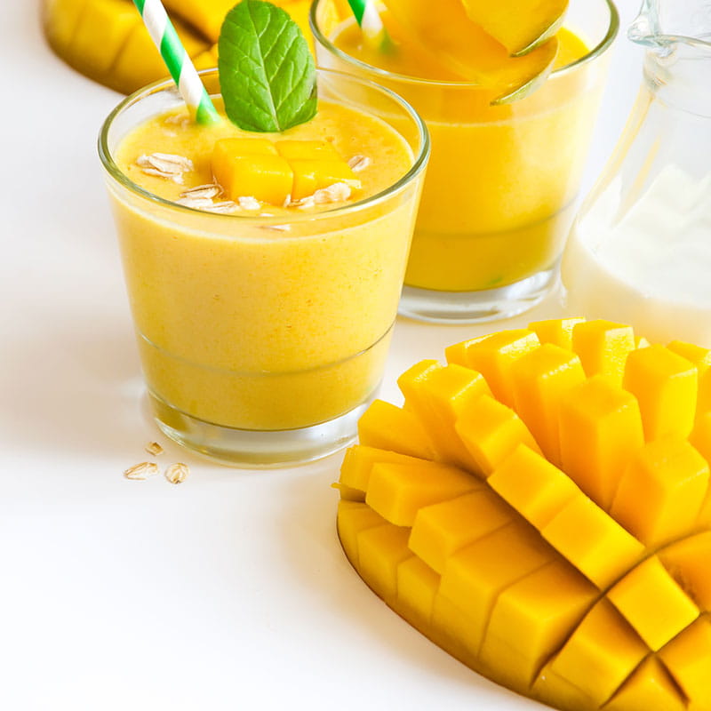 Mango- Kokosnussmilch-Smoothie