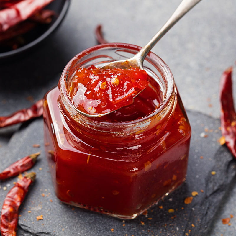 Süsse Thai Aprikosen-Chili-Sauce