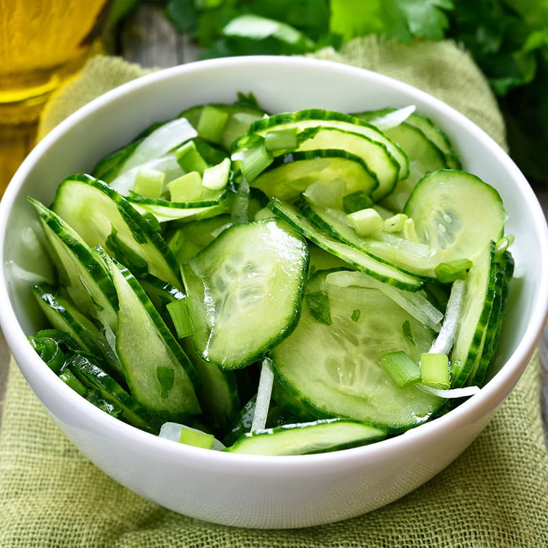 Salade de concombre Thai