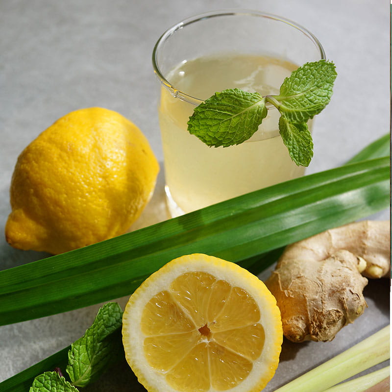 Boisson à la citronnelle