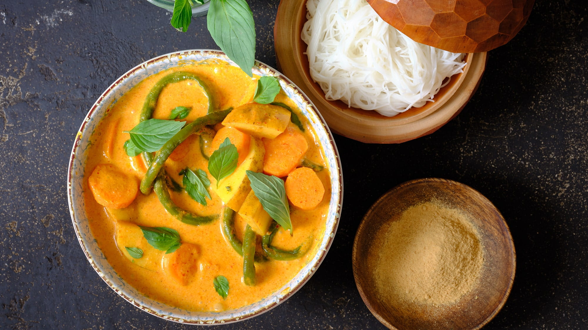 Thai-Curry mit Gemüse