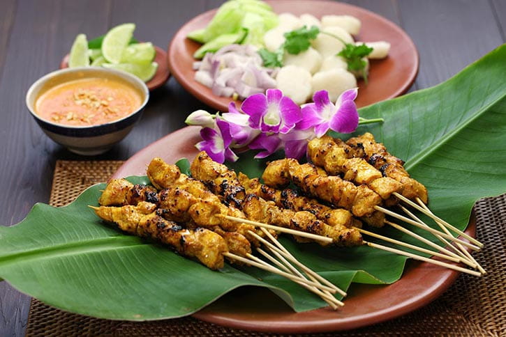 Apero-Satay-Spiesschen